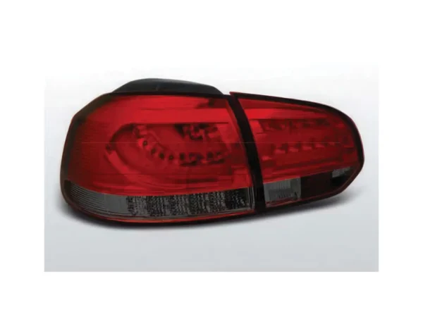 Feux ar LED BAR VW GOLF 6 09-UP red/smoke V3 - Cligno LED
