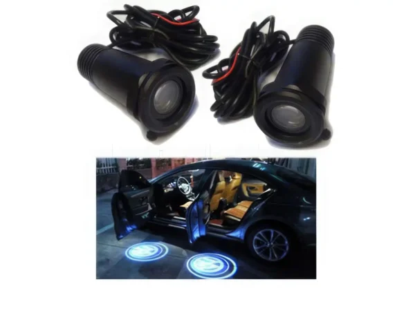 Feux d'éclairage LED pour bas de portes avec logo VW - V2