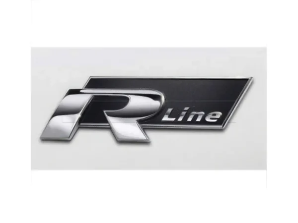 Embleme sticker VW Rline Noir