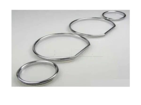 Cerclages compteur chrome VW Golf 3