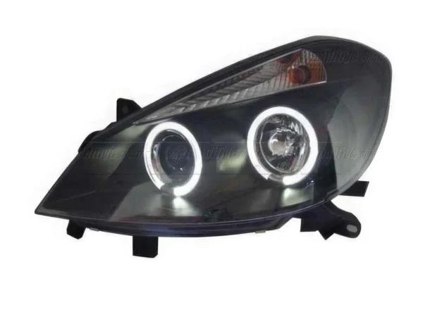 Phares av RENAULT Clio III PH1 05- angel eyes