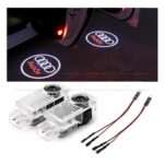 Feux d'éclairage LED pour bas de portes avec logo Audi - A3/A4/A5/A6/A8/Q5/Q7/TT - Image 2