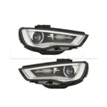 Phares av AUDI A1 10-UP - Look version Xenon - H7 - Image 3