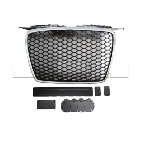 Calandre Audi A3 05-08 - RS look - chrome/black