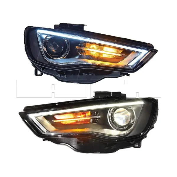 Phares av AUDI A3 8V PH1 12-16 look version LED - rég éléc - Image 2