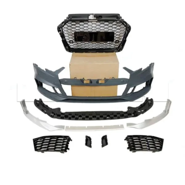 Pare-chocs av complet + calandre Audi A3 RS3 Type 8V PH2 - 17->  Hatchback - Image 2