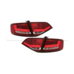 Feux ar LED BAR AUDI A4 B8 08-12 red/clear - Image 3