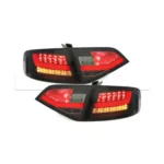 Feux ar LED BAR AUDI A4 B8 08-12 red/clear - Image 2