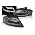 Phares av LED Bar AUDI A4 B8 08-11 - look PH2 - rég éléc - Image 2