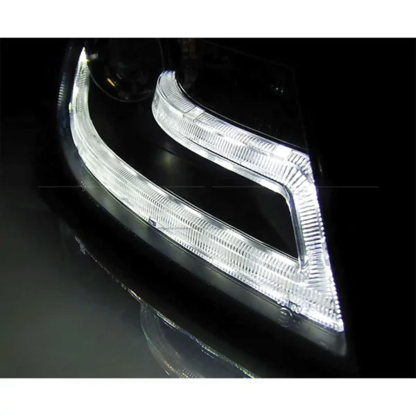 Phares av LED Bar AUDI A4 B8 08-11 - look PH2 - rég éléc - Image 3