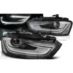 Phares av AUDI A4 B8 PH2 12-16 look version LED - rég éléc - Image 2
