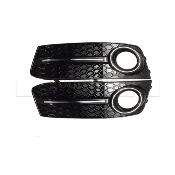 Grilles latérales type RS4 pr pare-chocs av standard AUDI A4 Type B8 PH1 - 08->12