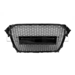 Calandre Audi A4 RS4 Type B8 PH2 - 12->16 - Noir/Noir