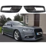 Grilles latérales type RS4 pr pare-chocs av standard Audi A4 Type B8 PH2 - 12->16 - Image 3