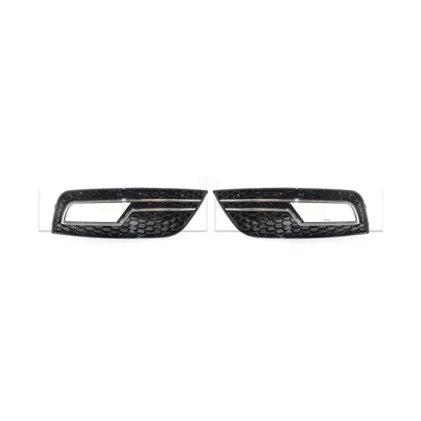 Grilles latérales type RS4 pr pare-chocs av standard Audi A4 Type B8 PH2 - 12->16 - Image 2