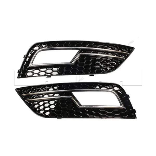 Grilles latérales type RS4 pr pare-chocs av standard Audi A4 Type B8 PH2 - 12->16