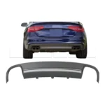 Diffuseur de pare-chocs ar Audi A4 S4 Type B8 PH2 - 12->16 - Image 2