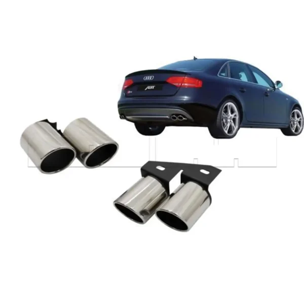 Embouts d'échappements 4 sorties - Type Audi A4 S4 - V1 - Image 3