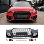 Pare-chocs av complet + calandre AUDI A4 RS4 Type B9 - 16-> - Image 3
