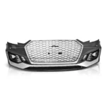 Pare-chocs av complet + calandre AUDI A4 RS4 Type B9 - 16-> - Image 2
