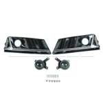 Grilles latérales type RS4 pr pare-chocs av standard Audi A4 Type B9 - 16->19 - Image 3