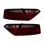 Feux ar LED Bar Audi A5 2P/4P PH1 07-12 look PH2 - rouge/blanc - Image 2