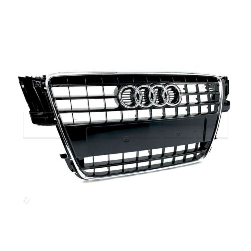 Calandre Audi A5 S5 Type 8T PH1 – 07->12 – Chrome/Noir