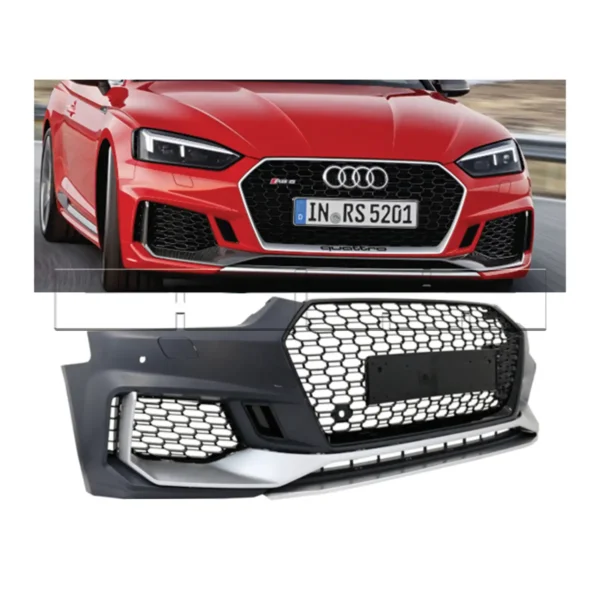 Pare-chocs av complet + calandre Audi A5 RS5 Type B9 - 17->20