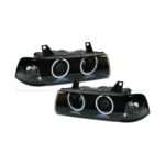Phares av angel eyes CCFL BMW E36 2P 92-98 - Image 3