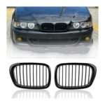 Grilles de calandre BMW E39 - noir brillant - Image 2