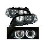 Phares av Angel Eyes BMW E46 2D PH1 98-01 CCFL - Image 3