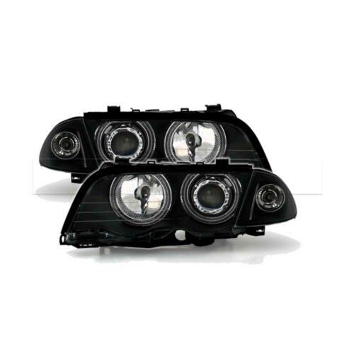 Phares av Angel Eyes CCFL BMW E46 4D PH1 98-01 CCFL