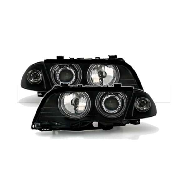 Phares av Angel Eyes CCFL BMW E46 4D PH1 98-01 CCFL - Image 3