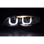 Phares av BMW E46 4D PH2 02-05 Look F30 - Image 4