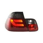 Feux ar Light Bar BMW E46 2D PH1 98-03 rouge/fumé - Image 3