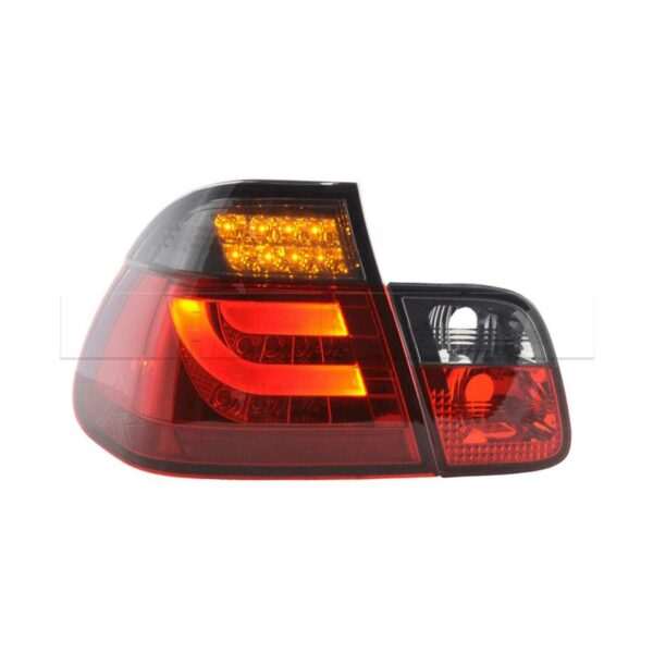 Feux ar Light Bar BMW E46 2D PH1 98-03 rouge/fumé - Image 5