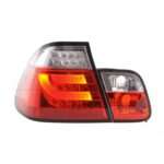 Feux ar Light Bar BMW E46 4D PH1 98-01 rouge/blanc - Image 3