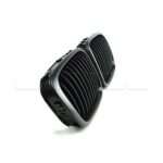 Grilles de calandre BMW E46 2P Ph1 99-02 noir brillant - Image 3