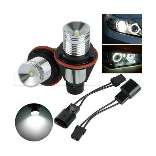 Ampoules angel eyes LED BMW E39,E53,E60 PH1,E87 PH1 - 60W - Image 3