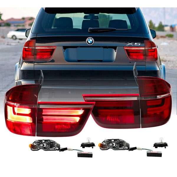 Feux ar BMW X5 E70 06-10 look PH2 - Image 2