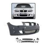 Pare-chocs av complet BMW Serie 1 05-07 PH1 MTech - sans PDC - Image 2