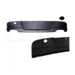 Diffuseur pour parechoc ar BMW Serie 1 Mtech - 4 sorties gauche + droite - Image 2