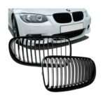 Grilles de calandre BMW E92 LCI - Noir brillant - Image 2
