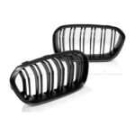 Grilles de calandre BMW F20 LCI 15-19 look M4 Noir brillant - Image 3