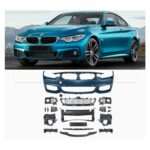 Pare-chocs av complet BMW Serie 4 F32 / F36 MTech - avec lave phares - avec PDC - Image 2