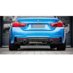 Diffuseur ar BMW Serie 4 F32 / F36 MPerformance - sorties G + D - Image 2