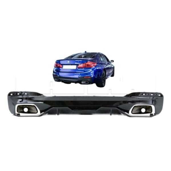 Diffuseur de pare-chocs ar BMW G30 540i MPerformance - 2pc - Image 2