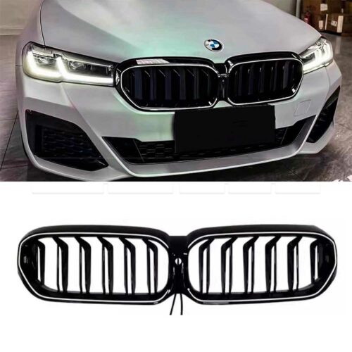 Grilles de calandre BMW Serie 5 G30 Lci – Type M5 – Noir avec LED