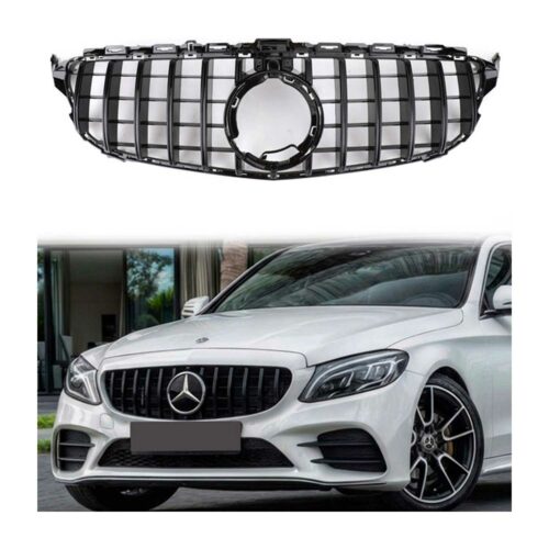 Calandre MER. Classe C W205 14-18 – GT – Noir