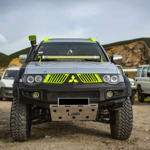 Phares av Angel Eyes CCFL Mitsubishi L200 05 - fond noir - Image 2